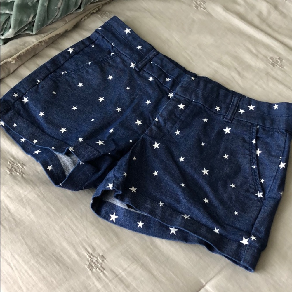 BLUE JEAN SHORTS